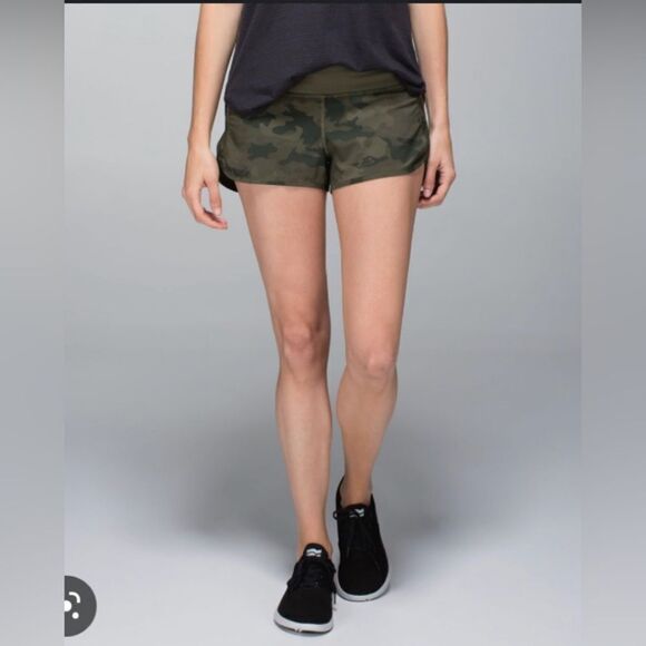Lululemon OG Camo Speed Shorts - Picture 2 of 7